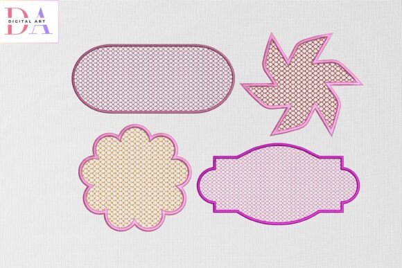 Elegant Floral Label Shapes Review