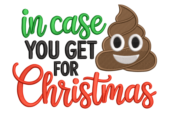 Funny Christmas Poop: A Craft Fair Embroidery Review